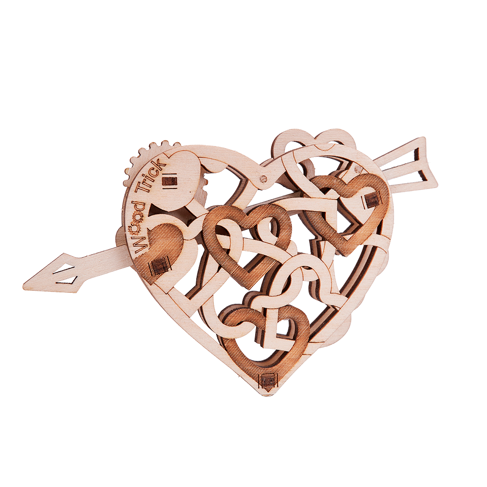 Image of Wood Trick Heart