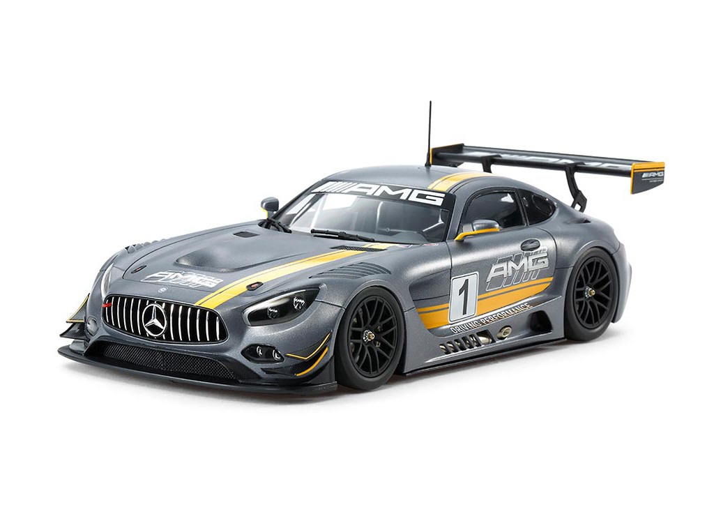 Photos - Model Building Kit TAMIYA 1/24 Scale Mercedes-AMG GT3 Model Kit 
