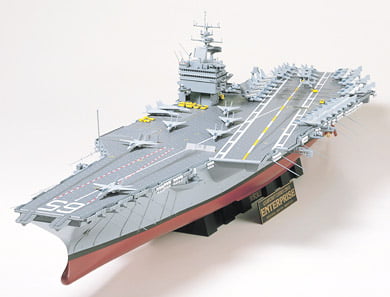 Photos - Model Building Kit TAMIYA 1/350 Scale U.S Aircraft Carrier Enterprise Model Kit 78007 