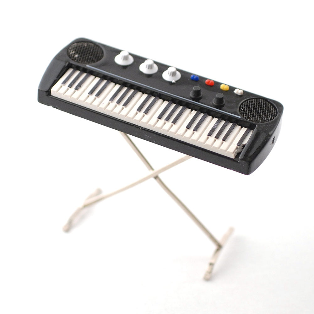 Photos - Doll Accessories Modern Keyboard for 12th Scale Dolls House