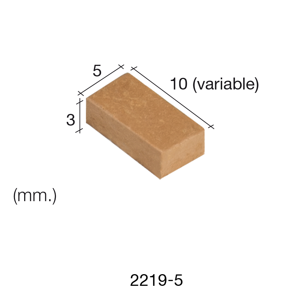 Aedes Ars Red Wall Stone 5 x 10 x 3 (Pack of 500 Stones)