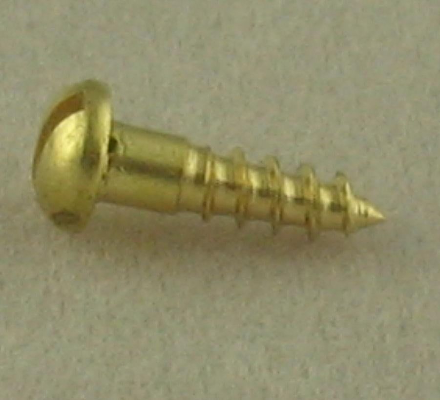 Brass Roundhead Screws