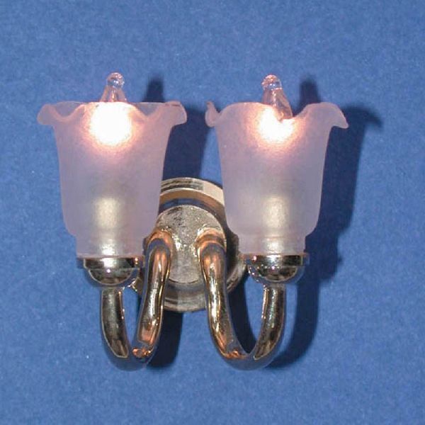 12V Twin Wall Light for 12th Scale Dolls House