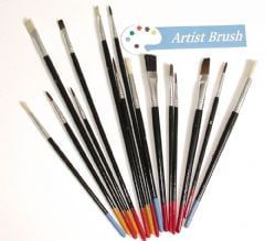 Economy Paint Brush Set of 15