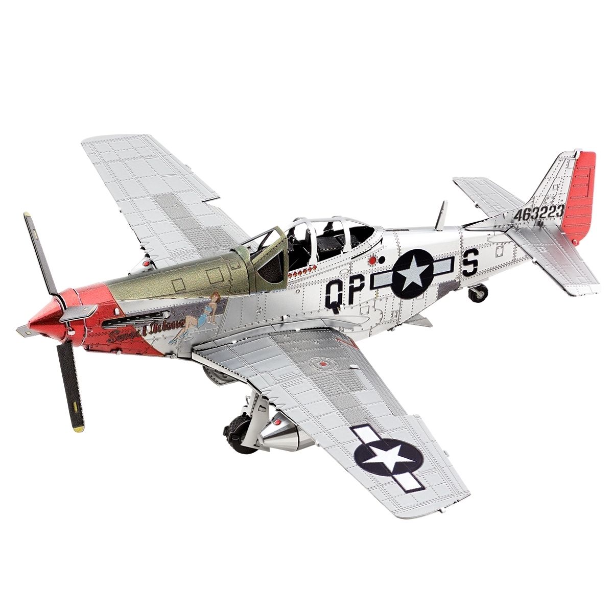Metal Earth P-51D Mustang Sweet Arlene 3D Metal Model Kit