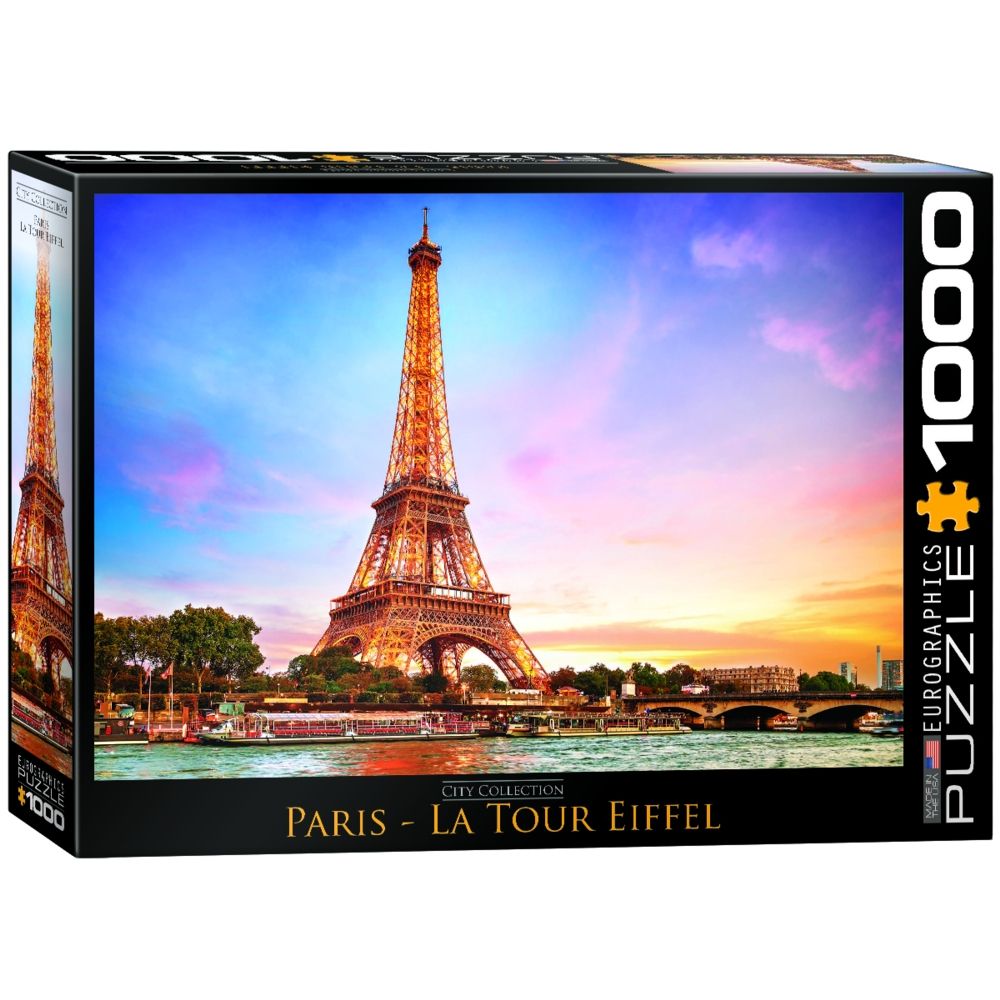 Eurographics Paris La Tour Eiffel 1000 Piece Jigsaw