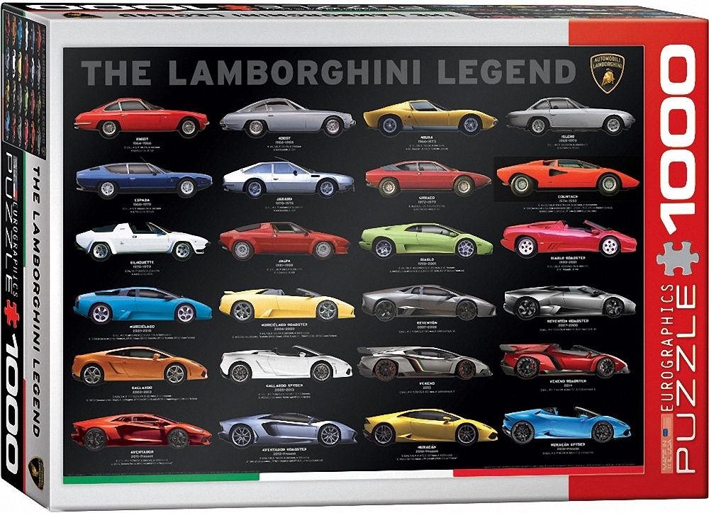 Eurographics The Lamborghini Legend 1000 Piece Jigsaw