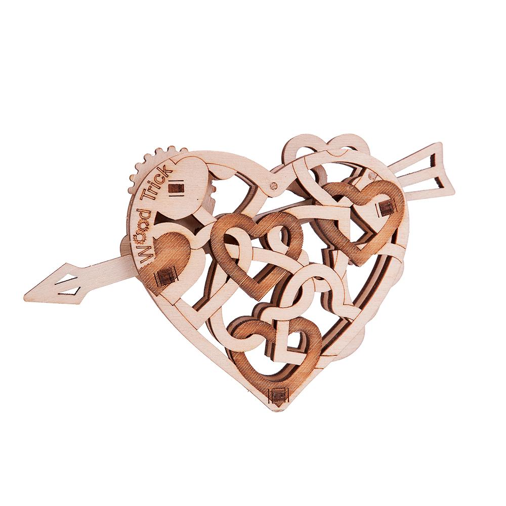 Wood Trick Heart