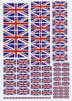 Union Jacks Custom Decals