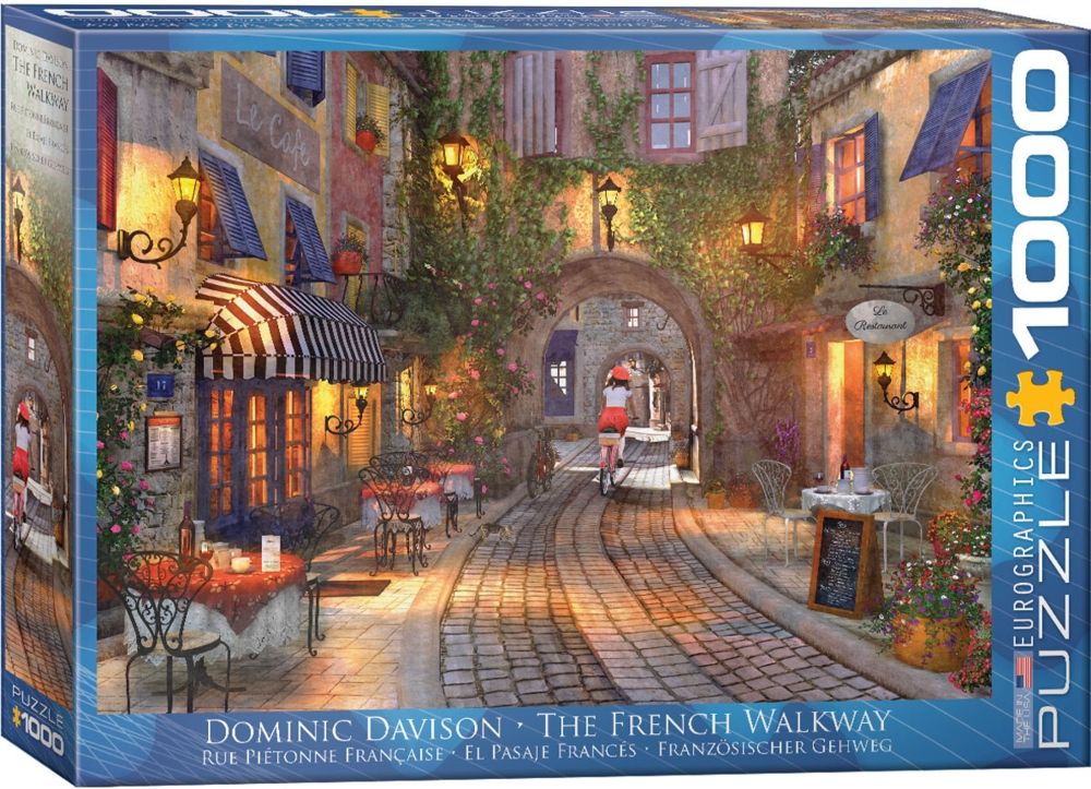  Eurographics The French Walkway 1000 Piece Jigsaw