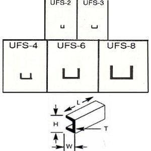 Plastruct Deep Channel