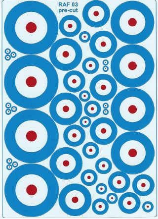 RAF Roundels (R,W and L B Type A)
