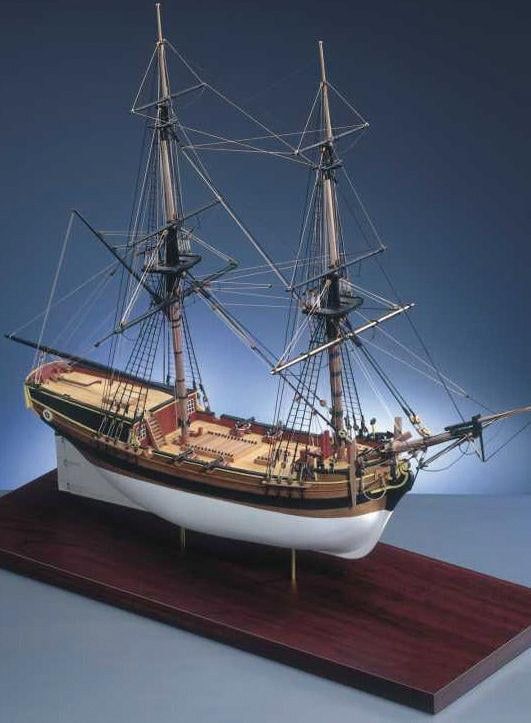 Caldercraft 1/64 Scale HM Brig Supply Period Ship Model Kit