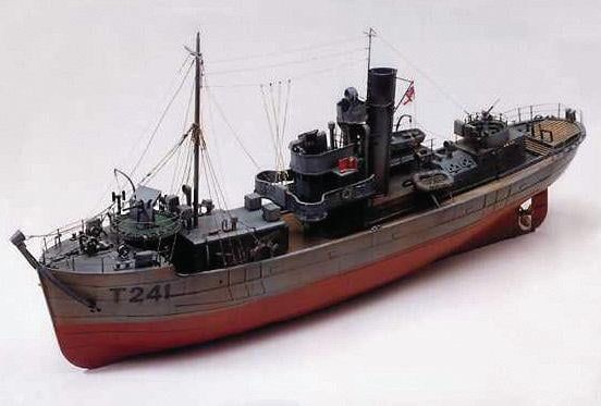 Caldercraft 1/48 Scale Sir Kay Minesweeper Model Kit