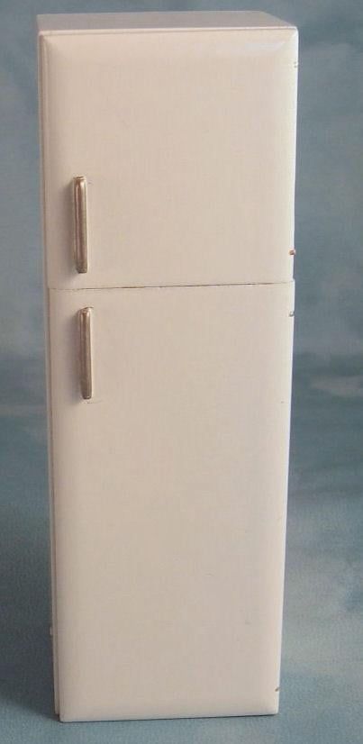 Opening White Fridge for 12th Scale Dolls House