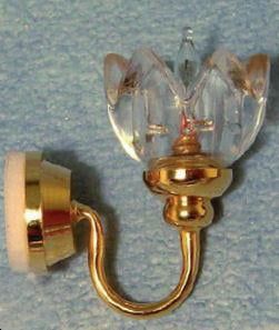 12V Clear Lily Lamp for 12th Scale Dolls House