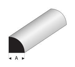 Super Styrene Quarter Round Rod