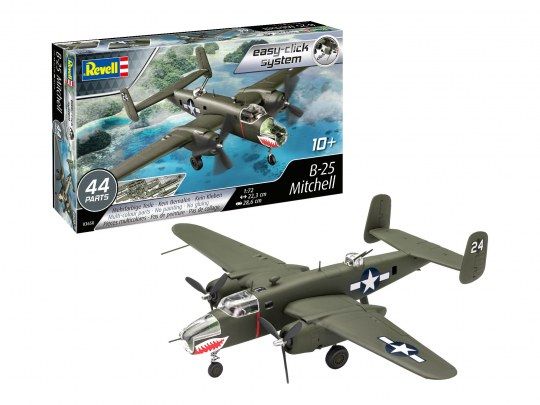 Revell 1/72 Scale B-25 Mitchell Easy Click Model Kit