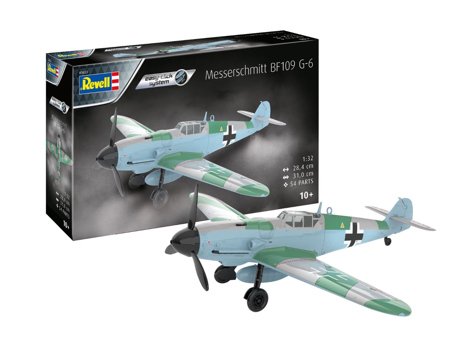 Revell 1/32 Scale Messerschmitt BF109G-6 Easy-Click Model Kit