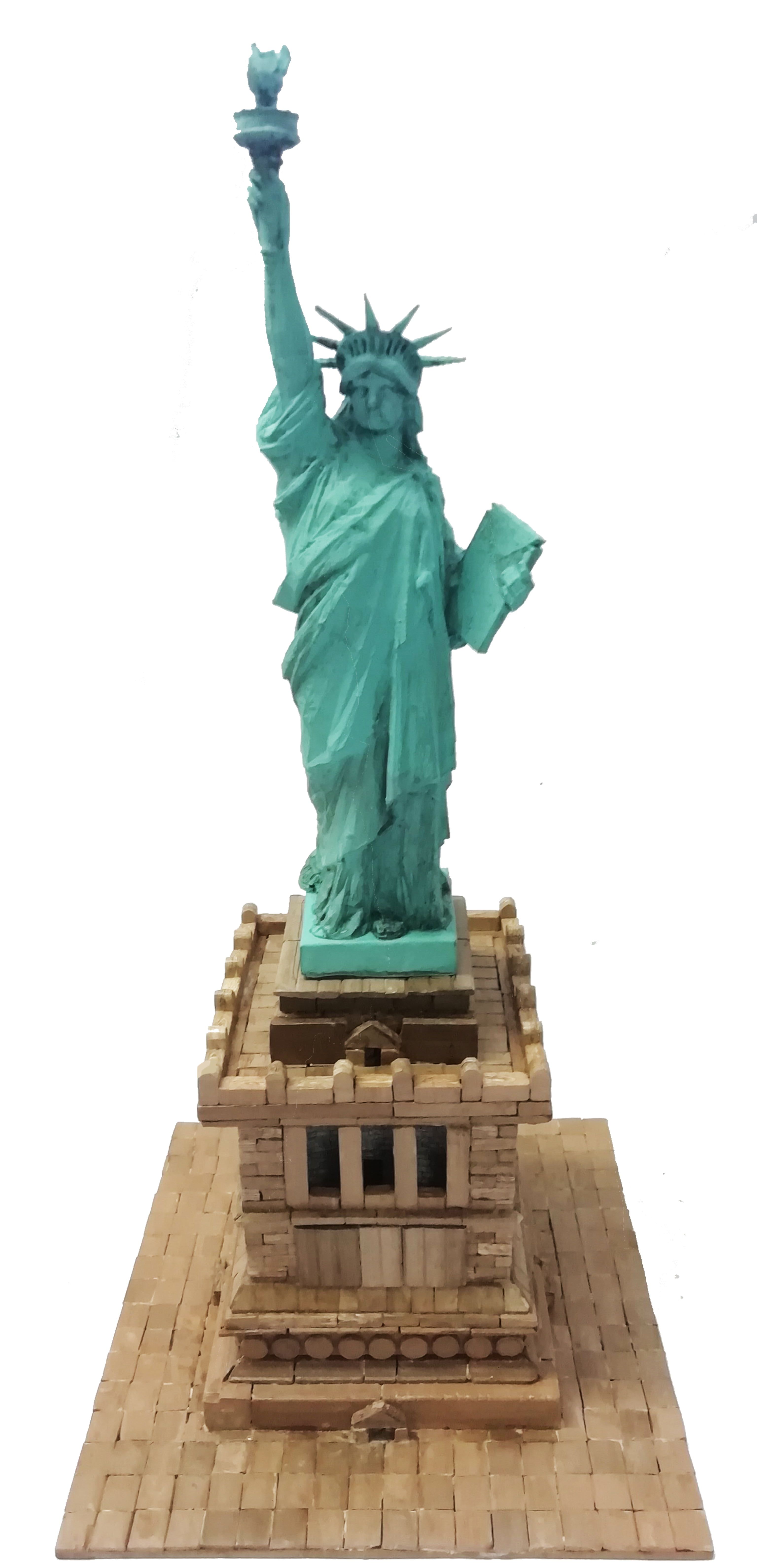 Domenech Statue of Liberty Brick Construction Kit 3656 Domenech Brick Kits Hobbies