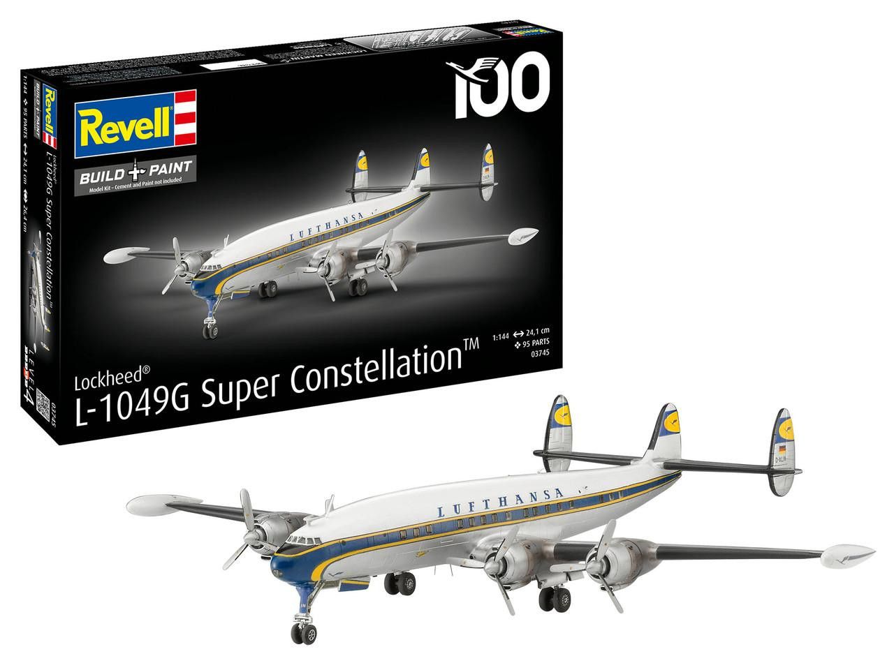 Revell 1/144 Scale Lockheed L-1049G Super Constellation Lufthansa Model Kit