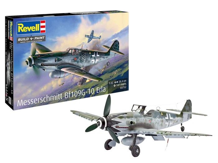 Revell 1/32 Scale Messerschmitt Bf109G-10 Erla Model Kit