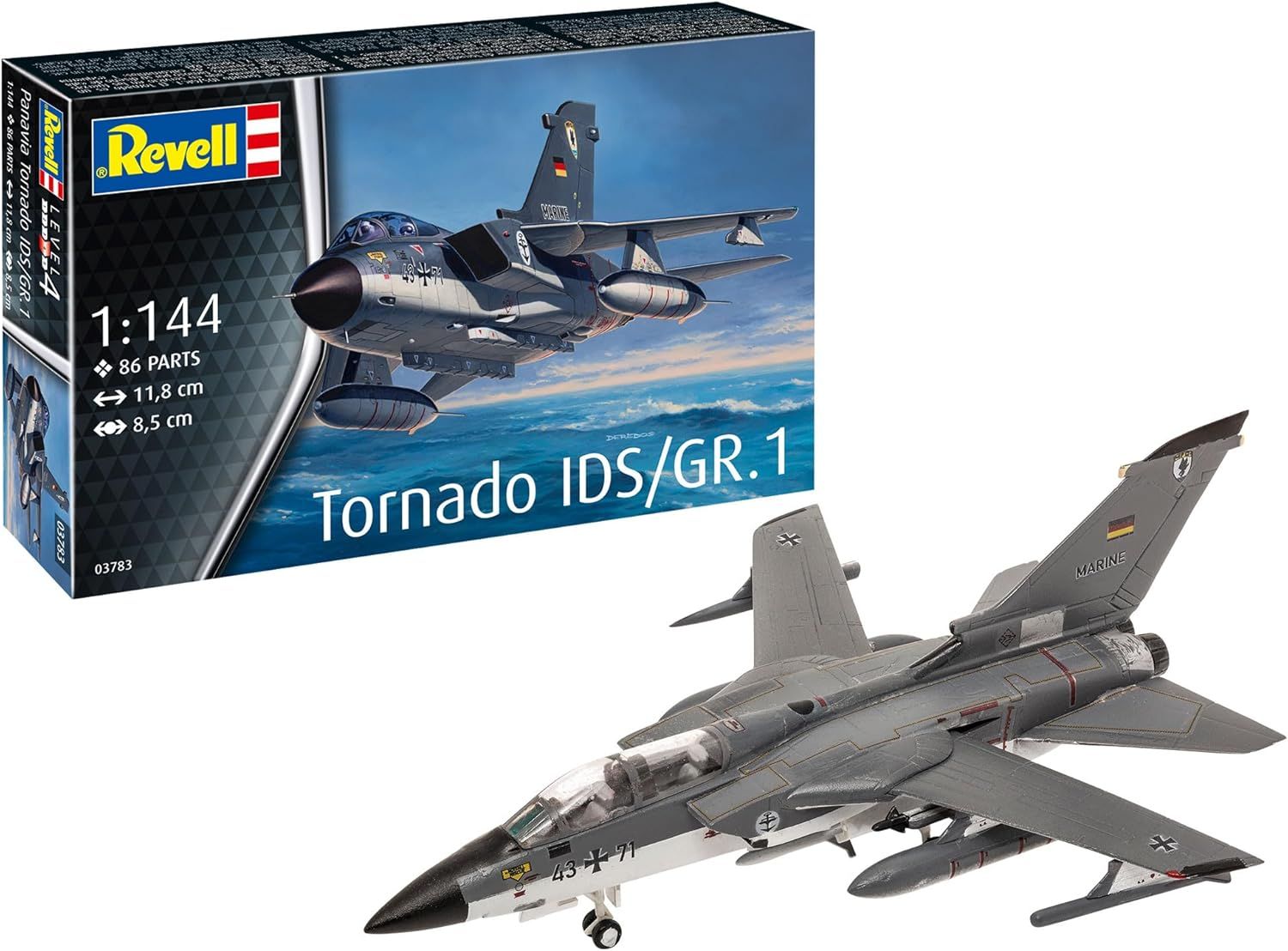 Revell 1/144 Scale Panavia Tornado IDS/GR.1 Model Kit