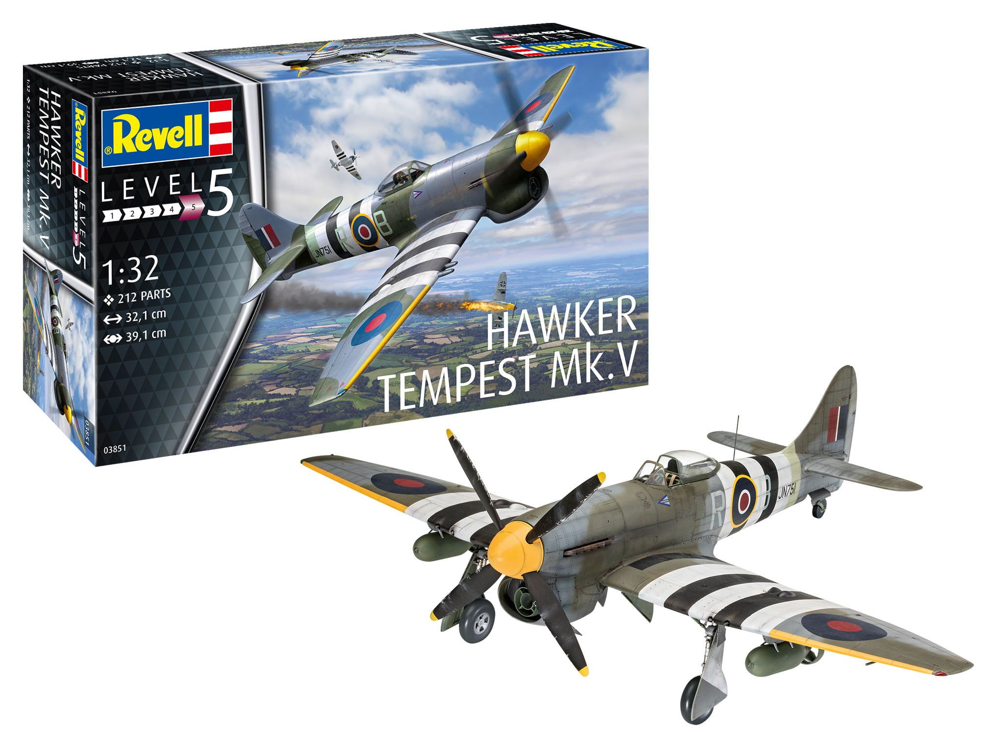 Revell 1/32 Scale Hawker Tempest V Model Kit