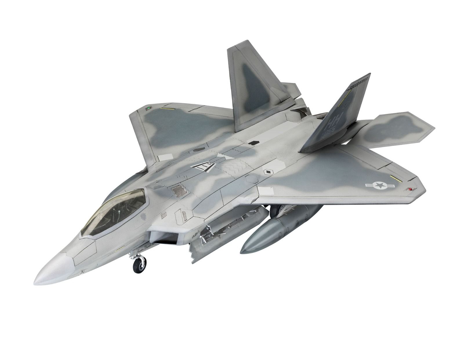 Revell 1/72 Scale Lockheed Martin F-22A Raptor Model Kit