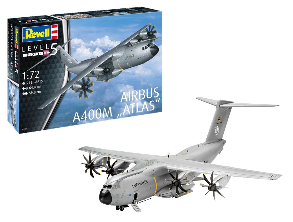 Revell 1/72 Scale Airbus A400M Air Force Model Kit