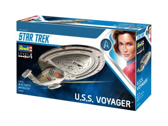 Revell 1/670 Scale Star Trek USS Voyager Model Kit