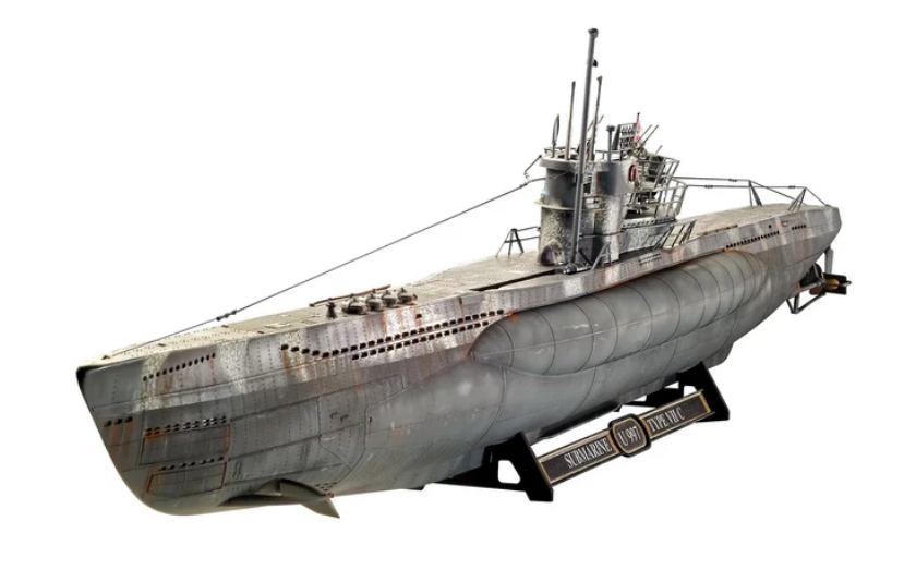 Revell 1/72 Scale German Submarine Type VII C-41 Model Kit
