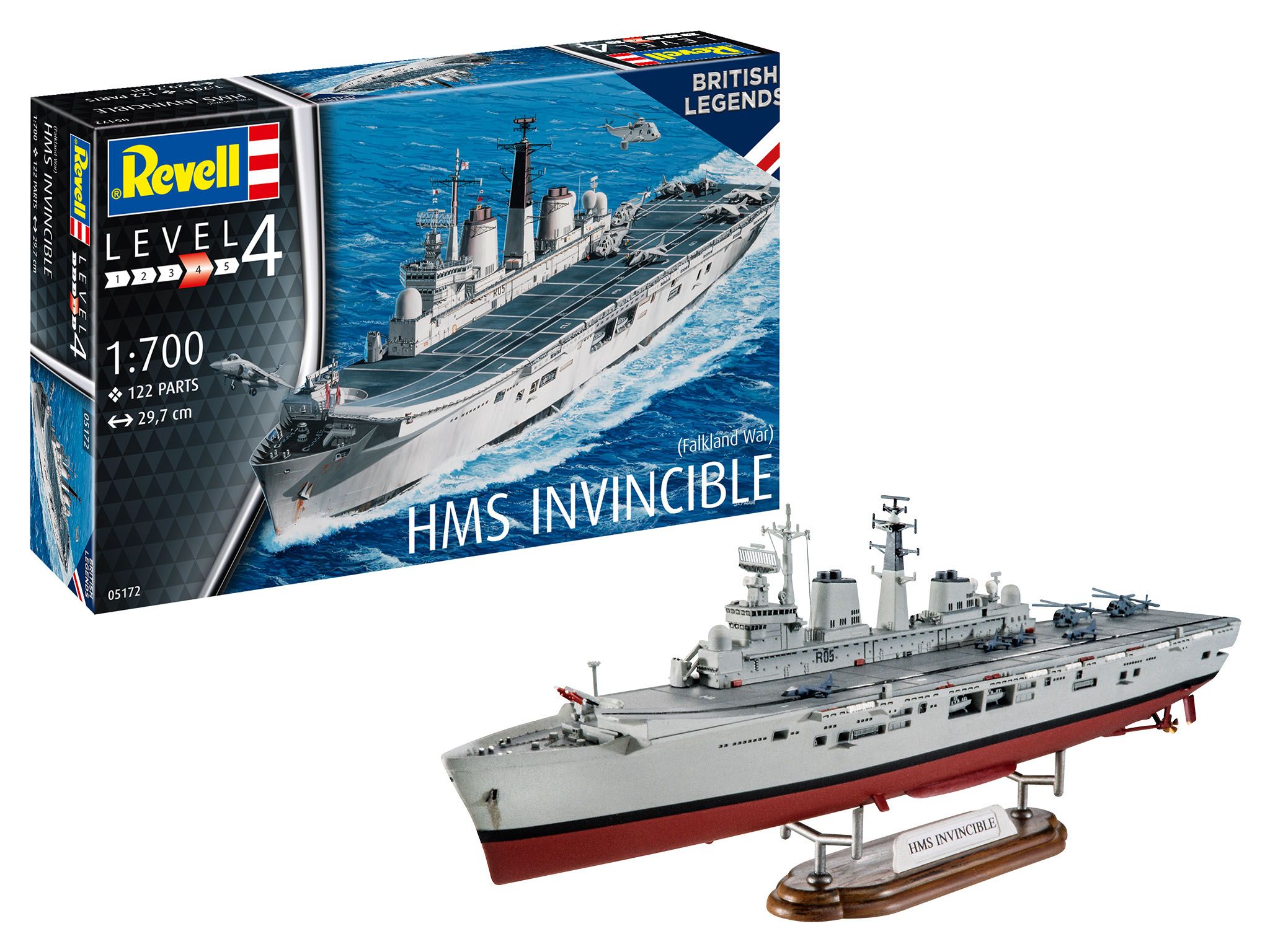 Revell HMS Invincible Falklands War Kit