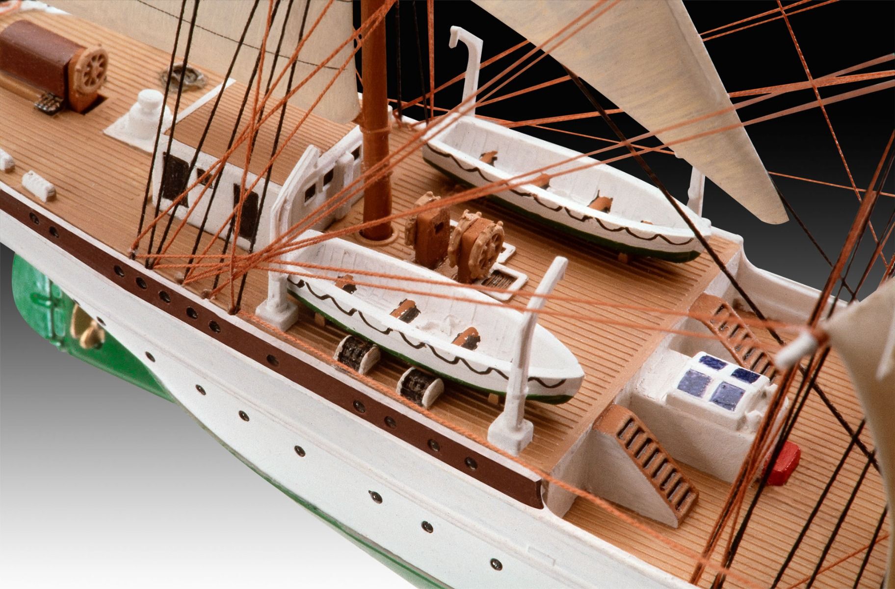 Revell 1/350 Scale Gorch Fock Model Kit | Hobbies