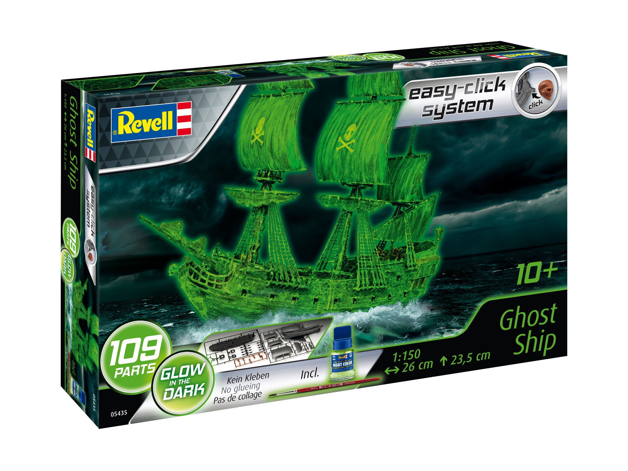 Revell 1/150 Scale Ghost Ship Easy Click Model Kit