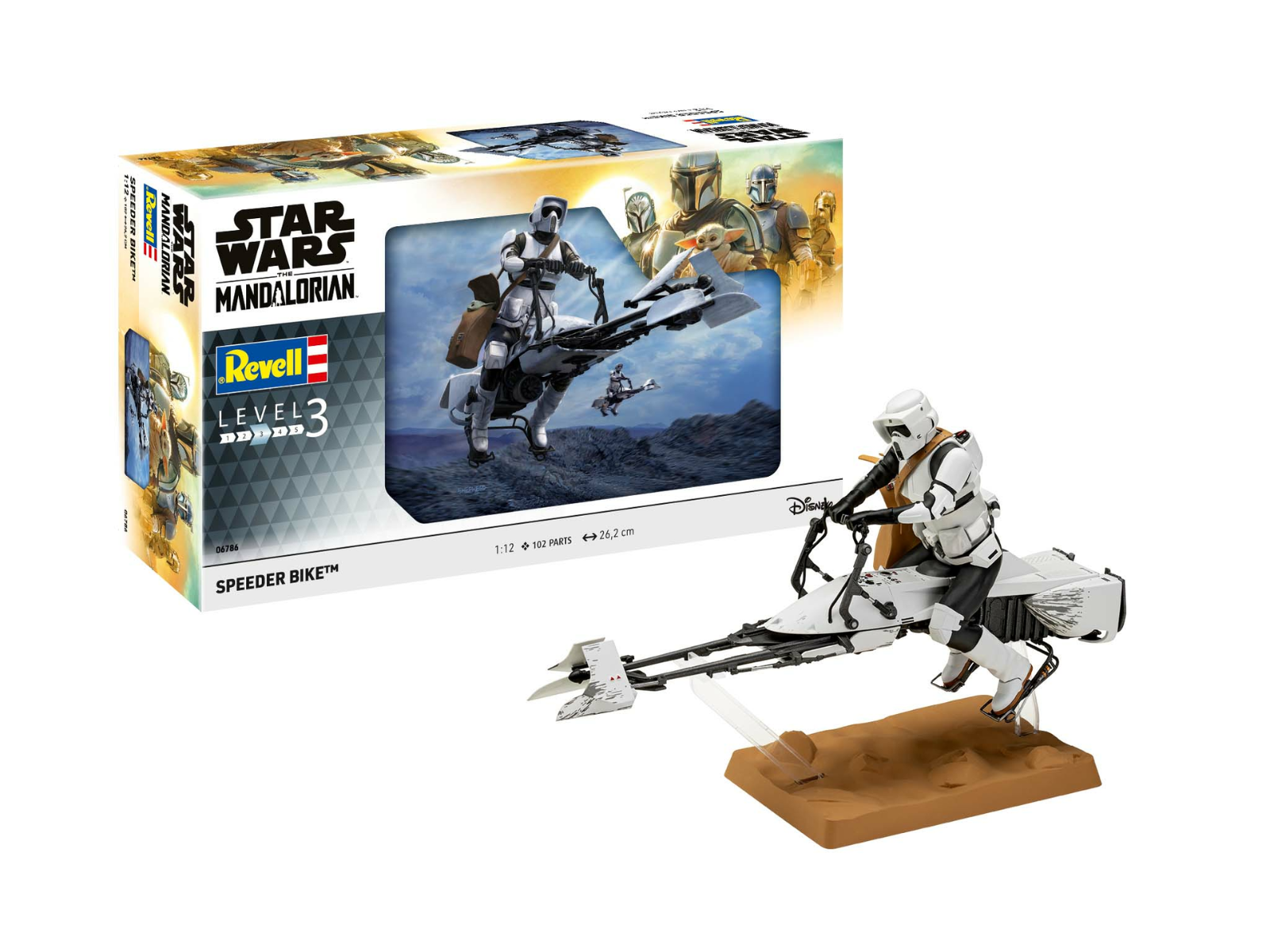 Revell 1/12 Scale Speeder Bike™: The Mandalorian Model Kit