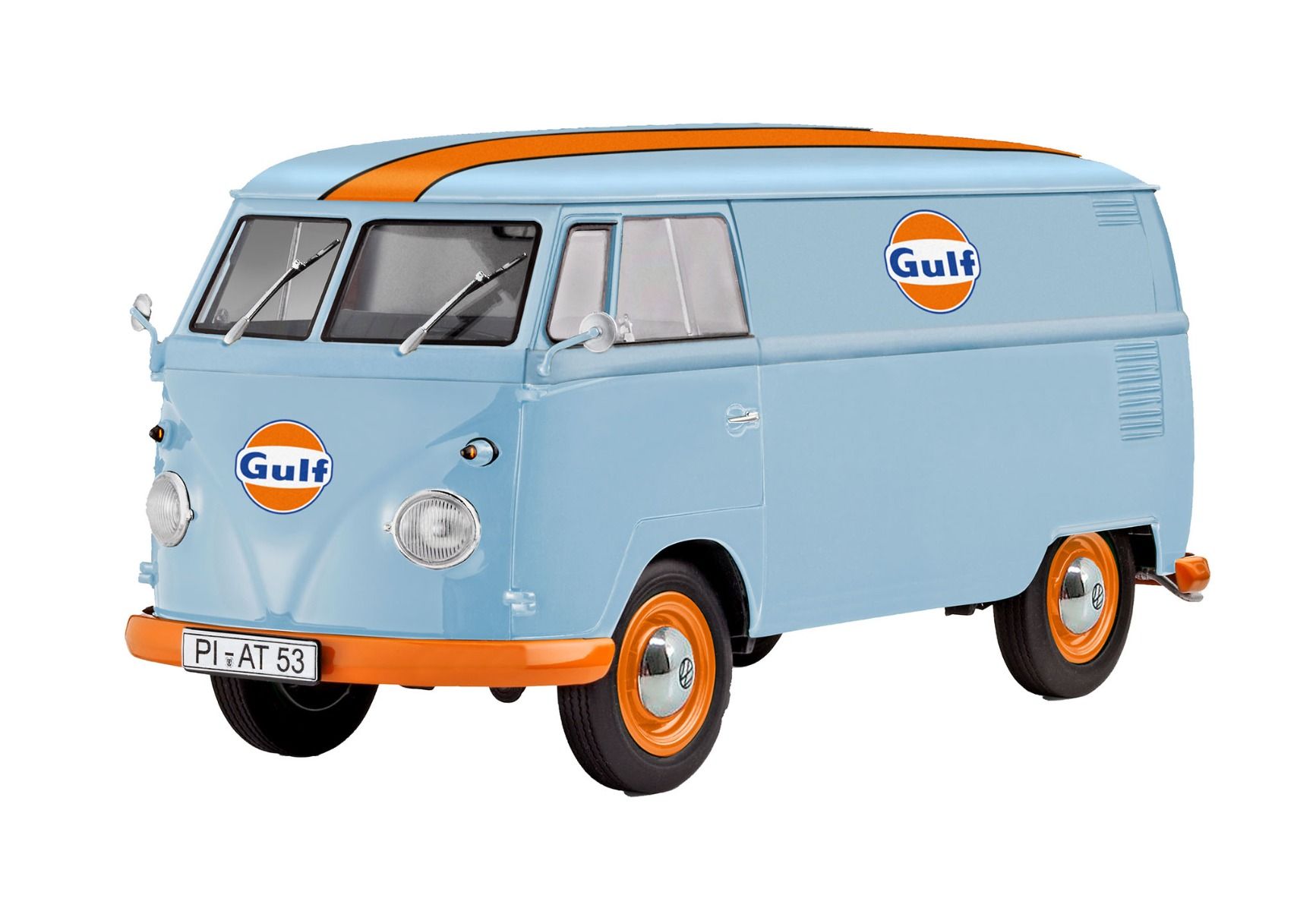 Revell 1/24 Scale VW T1 Panel Van (Gulf Decoration) Model Kit