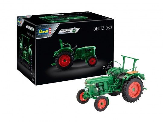 Revell 1/24 Scale Deutz D30 Tractor Easy Click Model Kit