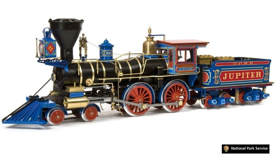 Occre Jupiter Locomotive American Wild West Steam Train Model Kit