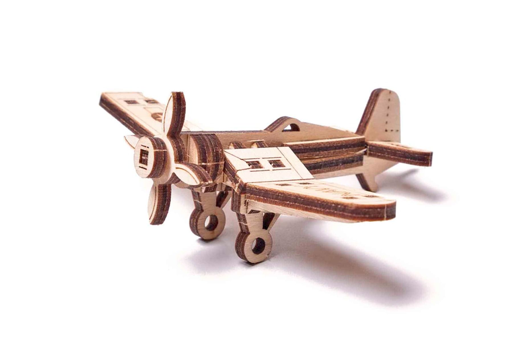 Wood Trick Mini Corsair Plane Wooden Model Kit