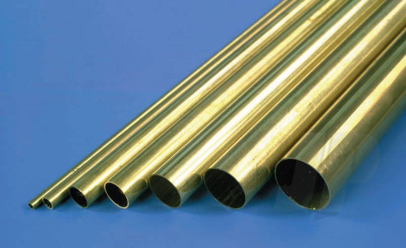 Albion Alloys Brass Tubes 305mm Length