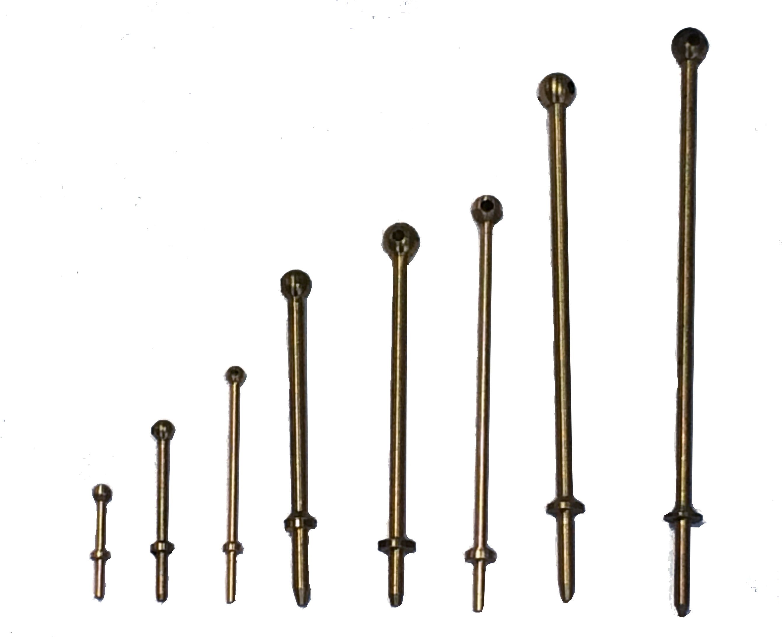 Caldercraft 1 Hole Brass Stanchions