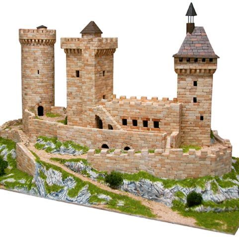 Aedes Ars Foix Castle Architectural Brick Model Kit