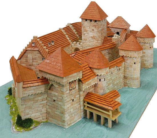 Aedes Ars Chillon Castle Architectural Model Kit