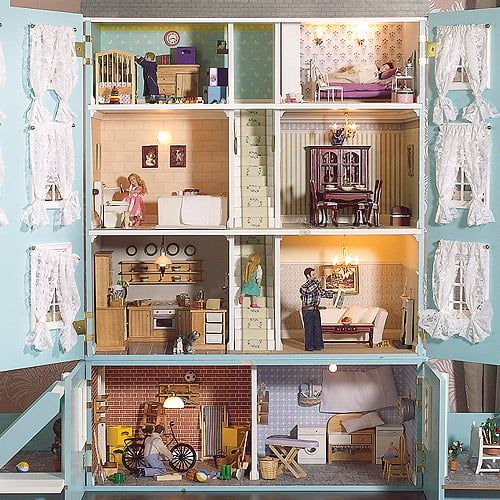 The Classical Dolls House Kit by Dolls House Emporium