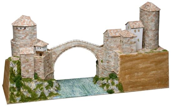 Aedes Ars Stari Most Bridge Architectural Model Kit