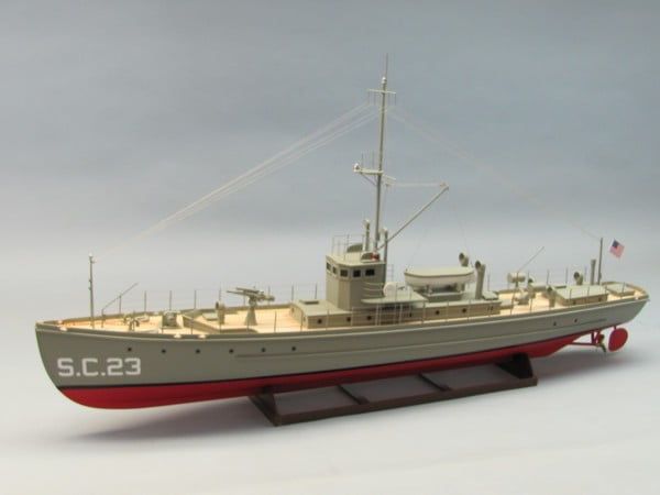 Dumas 1/35 Scale SC-1 Sub Chaser Model Kit