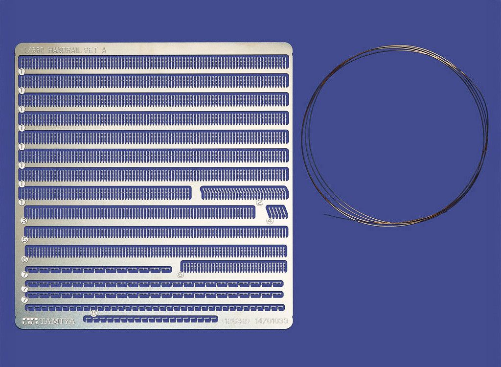 Tamiya 1/350 Scale Photo-Etched Handrail Set A