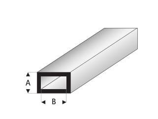 Super Styrene Rectangular Tube