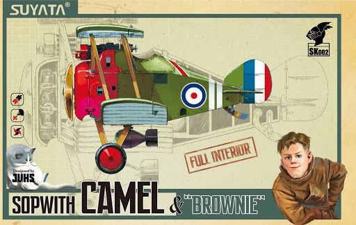 Sopwith Camel & "Brownie" Plastic Model Kit